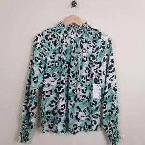 Nine West Long Sleeve Top Medium NWT